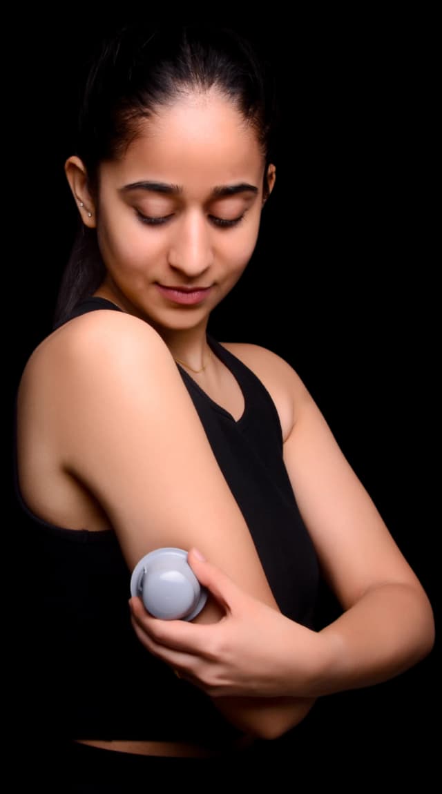 image of arm with gold ring
